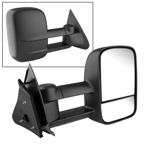 Xtune Ford F150/250 97-03 Manual Extendable Power Adjust Mirror- Right MIR-FF15097-PW-R