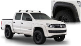 Bushwacker 11-18 Volkswagen Amarok Pocket Style Flares 2pc - Black