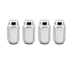 McGard Hex Lug Nut (Cone Seat) M14X1.5 / 22mm Hex / 1.635in. Length (4-Pack) - Chrome