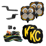 KC HiLiTES 21+ Ford Bronco FLEX ERA 4 2-Light Sys Ditch Light Kits (Combo Beam)