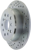 StopTech 01-05 Lexus IS300 / 02-10 Lexus SC430 Sport Slotted & Drilled Rear Right Brake Rotor