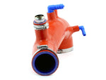AVO Induction Red Silicone Turbo Inlet - 2008+ Subaru STI