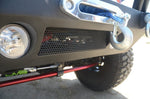 DV8 Offroad 07-18 Jeep Wrangler JK/JL FS-14 Mid Length Steel Front Bumper w/ Fog Lights & LED Lights