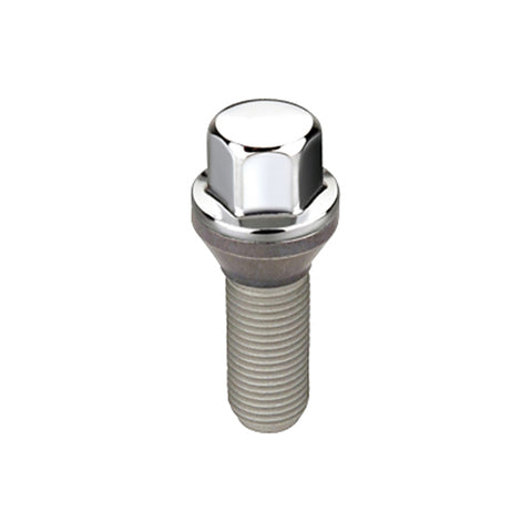 McGard Hex Lug Bolt (Cone Seat) M14X1.5 / 17mm Hex / 30.5mm Shank Length (Box of 50) - Chrome