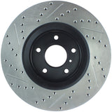 StopTech 11/05 Infiniti FX35/45 SportStop Slotted & Drilled Front Left Rotor