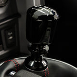 Raceseng Ashiko Shift Knob (Gate 4 Engraving) VW / Audi Adapter - Black Gloss