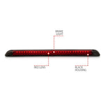 ANZO 1999-2000 Cadillac Escalade LED 3rd Brake Light Red