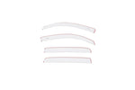 AVS 16-18 Toyota Tacoma Access Cab Low Profile Color Match Ventvisors 4pc - Super White