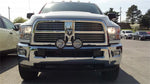 N-Fab Light Bar 10-17 Dodge Ram 2500/3500 - Gloss Black - Light Tabs