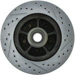 StopTech 68-73 Ford Mustang Select Sport Slotted & Drilled Front Right Rotor