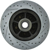 StopTech 68-73 Ford Mustang Select Sport Slotted & Drilled Front Right Rotor
