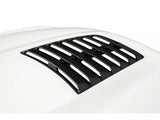 13-14 Cervini's GT500 Style Hood; Unpainted
