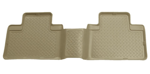 Husky Liners 04-07 Ford F-250-F-550 Super Cab Classic Style 2nd Row Tan Floor Liners