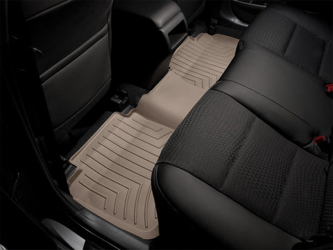 WeatherTech 11-13 Cadillac Escalade Front/Rear/and Rear Floorliners - Tan