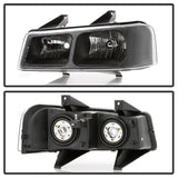 xTune 03-17 Chevrolet Express 1500 OEM Style Headlights - Black (HD-JH-CEX03-OE-BK)