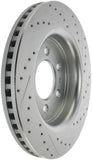 StopTech 07-17 Lincoln Navigator / Ford Expedition Sport Slotted & Drilled Right Front Brake Rotor