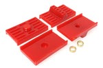 Energy Suspension 70-81 Camaro / 70-81 Firebird Red Multi Leaf Spring Isolators