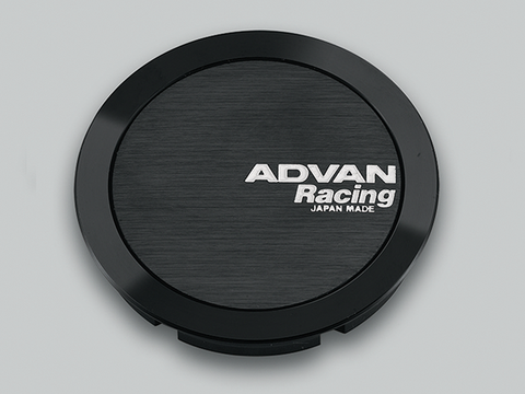 Advan Yokohama Racing Full Flat 63mm Centercap - Black