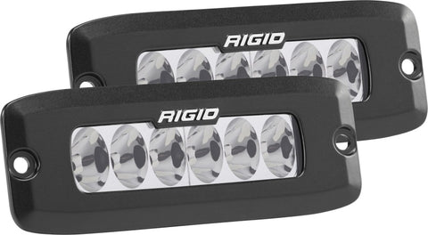 Rigid Industries SRQ2 - Driving - White - Flush Mount - Set of 2