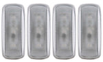 ANZO 2010-2015 Dodge Ram 3500 LED Fender Light Kit Clear 2pc Amber / 2pc Red