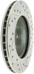 StopTech Select Sport 99-04 Jeep Grand Cherokee SportStop Slotted & Drilled Front Right Rotor