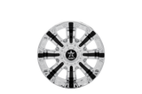 RBP 94R 17x9.0 8x170 BP / 4.5 BS -12mm Offset 129mm CB (Hub Centric) Chrome w/Black Inserts Wheel