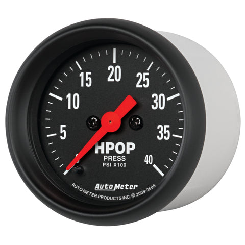 Autometer Z Series 2-1/16in 4K PSI High Pressure Oil Pump Gauge w/ Digital Stepper Motor