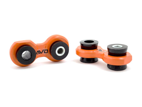 AVO Suspension Front Solid Endlinks wPpolyurethane 50mm - 04-16 Subaru STI