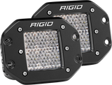 Rigid Industries D2 - Flush Mount - 60 Deg. Lens