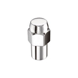 McGard Hex Lug Nut (Reg. Shank - .746in.) M12X1.25 / 13/16 Hex / 1.65in. Length (4-Pack) - Chrome