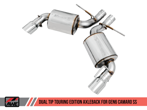 AWE Tuning 16-18 Chevy Camaro SS Dual Outlet Track to Touring Conversion Kit