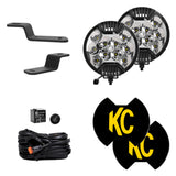 KC HiLiTES 21+ Ford Bronco SlimLite LED 2-Light System Ditch Light Kit