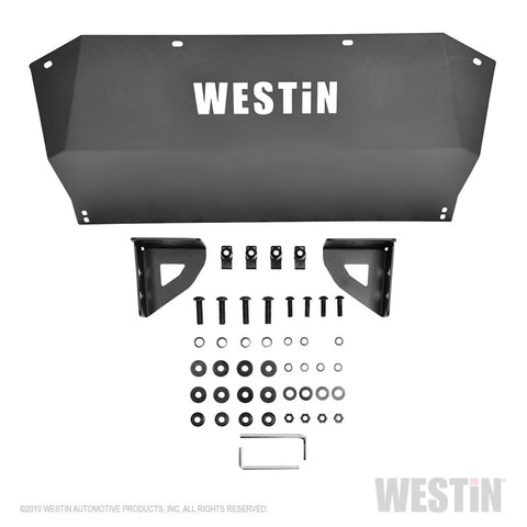 Westin 19-22 RAM 1500 (Excl. Classic/Rebel/Warlock/TRX) Outlaw Bumper Skid Plate - Tex. Blk