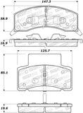 StopTech Street Brake Pads