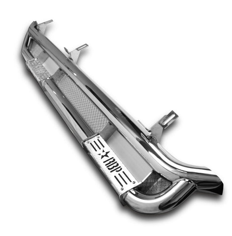 RBP RX-3 Step Bars 2007 Jeep Wrangler (2 Door) - Stainless Steel