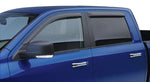 EGR 16-17 Nissan Titan Crew Cab SlimLine Tape-On WindowVisors Set of 4 - Light Smoke (576001)