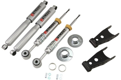 Belltech 09-13 Ford F150 (All Cabs) 4WD LOWERING KIT WITH SP SHOCKS (2in Rear Drop)