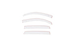 AVS 16-18 Toyota Tacoma Access Cab Low Profile Color Match Ventvisors 4pc - Super White