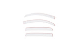 AVS 16-18 Toyota Tacoma Access Cab Low Profile Color Match Ventvisors 4pc - Super White