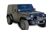 DV8 Offroad 07-18 Jeep Wrangler JK 2 Piece Square Back Hard Top (2 Door)