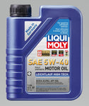 LIQUI MOLY 1L Leichtlauf (Low Friction) High Tech Motor Oil 5W40 - Single