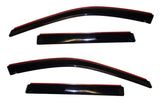 AVS 11-18 Jeep Grand Cherokee Ventvisor In-Channel Front & Rear Window Deflectors 4pc - Smoke