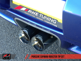 AWE Tuning Optional Porsche 987 Cayman/S Boxster/S Muffler Tip Set - Polished Silver