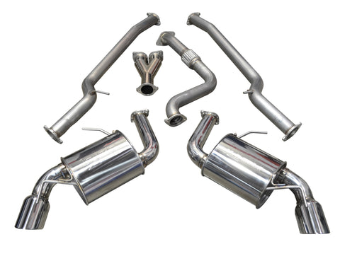 Injen 16-20 Chevy Camaro 2.0L 4 Cyl Full 3in Cat-Back Stainless Steel Exhaust w/SS Flanges & Y Pipe