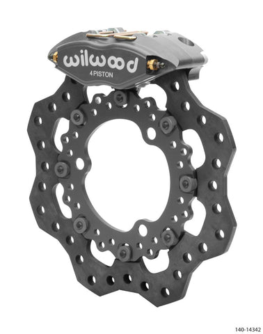 Wilwood Powerlite- Front Kit 11.75in Dirt Modified 11.75in Scalloped Steel Rotor