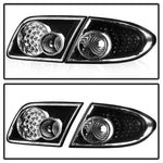 xTune Mazda 6 03-08 4/5DR (Not Fit Wagon) LED Tail Lights - Black (ALT-ON-M603-LED-BK)