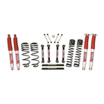 Skyjacker 03-06 Jeep TJ 4in D-Rate Long Travel Kit w/ OE FR/RR Lower Flex Links/Hydro 7000 Shocks