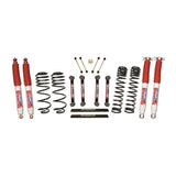 Skyjacker 03-06 Jeep TJ 4in D-Rate Long Travel Kit w/ OE FR/RR Lower Flex Links/Hydro 7000 Shocks