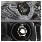 Spyder 12-14 BMW F30 3 Series 4DR Projector Headlights - LED DRL - Smoke (PRO-YD-BMWF3012-DRL-SM)