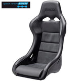 Sparco Seat QRT Performance Leather/Alcantara Black (Must Use Side Mount 600QRT)